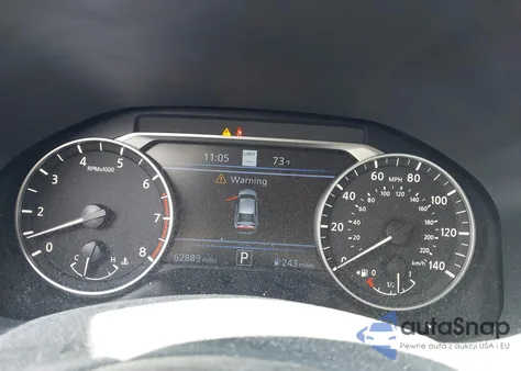 2021 Nissan Altima Sl Intelligent Awd из США, поврежденный, VIN 1N4BL4EW3MN413968